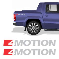 Par de Adesivos Amarok 4 Motion 2017/2023 Emblema Lateral - SPORTINOX,