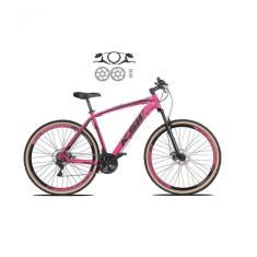 Bicicleta Aro 29 Ksw Xlt 24v Freios Disco Hidráulicos Garfo Suspensão Pneu Faixa - Rosa Tam.15
