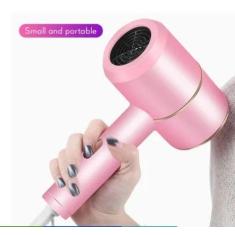 Secador De Cabelo Quente e Frio Tecnologia Iônica Portátil Surker - Fo