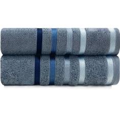 Jogo de Toalhas 2 Peças Banhão Gigante Fio Penteado Lumina Karsten