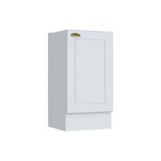 Balcão De Cozinha Americana 1 Porta S/ Tampo 40cm Branco - Henn