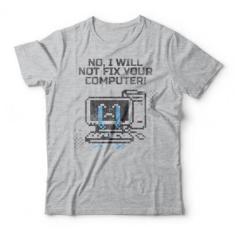 Camiseta Studio Geek Not Fix Your Computer Unissex-Unissex