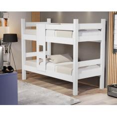 Beliche Solteiro Mdf Leticia Para Quarto Vira Cama Reforçada Resistent