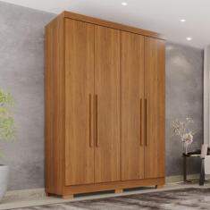 Guarda-roupa Casal 4 Portas 2 Gavetas França - Espresso Móveis