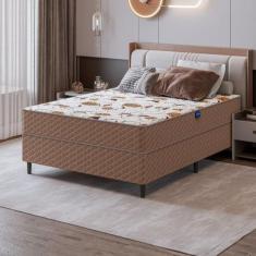 Cama Box Casal 138x188x62 Espuma D33 Extra Firme Umaflex Eliana  Confo
