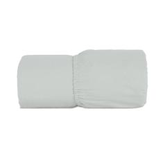 Lençol King Size  Avulso C/ Elástico 100% Algodão 200 Fios Cinza