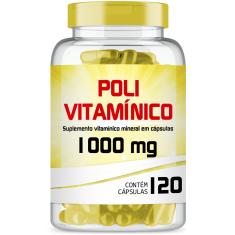 POLIVITAMíNICO DE A-Z 1000MG COM 120 CáPSULAS GELATINOSAS UP SPORTS NUTRITION 