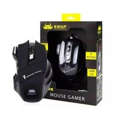 Mouse Gamer LED Universal Knup Kp-v4 3000 Dpi