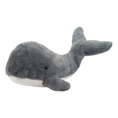 Baleia Cinza Cauda Levantada 32cm - Pelúcia