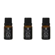 Kit 3 Essências Nova York/Lótus Blanc - 10Ml Via Aroma