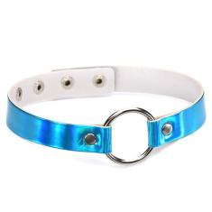 Choker Gargantilha Colar Egirl Punk Gótico Coleira - Vila Kawaii, Azul