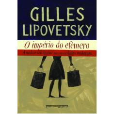 Livro - O império do efêmero