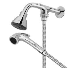 Chuveiro Com Desviador Docol BonnaDucha de Parede Cromado