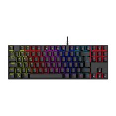 Teclado Gamer Mecânico Royal Cross TKL Blue Switch ABNT2 RGB Preto War