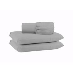 Jogo de Lençol QUEEN 3 Peças 100 ALGODÃO Percal 200 FIOS 100 ALGODÃO C