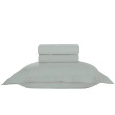 Jogo De Cama Solteiro Liso 300 Fios Nova América