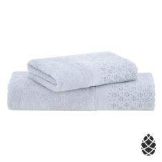 Jogo De Toalhas Buddemeyer Lovely Banho 2 Peças 100% Algodão