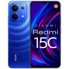 Smartphone Xiaomi Redmi 15C 4GB RAM 128GB ROM Versão Global Moonlight Blue (Azul)