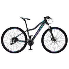 Bicicleta Aro 29 Krw Alumínio 24 Velocidades Freio Hidráulico Suspensão dianteira Mountain Bike S2-Unissex