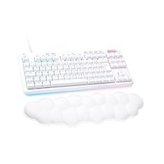 Teclado Mecânico Gamer Logitech G713 RGB LIGHTSYNC Com Switch GX Red Linear, Apoio para Mãos em Formato de Nuvem, Compatível Com PC e Mac, Layout ABNT
