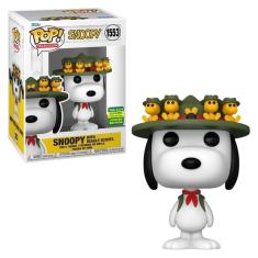 Funko Pop! Television Snoopy With Beagle Scouts #1553 Exclusivo SDCC 2024