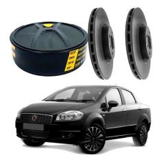 Disco Freio Dianteiro Fremax Fiat Linea 1.8 16v 2011 A 2016