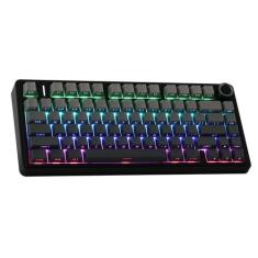 Teclado mecânico EPOMAKER x Aula F75 Gasket 75% RGB