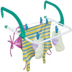 Varal Secalux Portátil Click - Aço - Branco