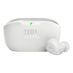 Fone De Ouvido In-ear Sem Fio Jbl Wave Buds White Bt Cor Branco Jblwbudsblk