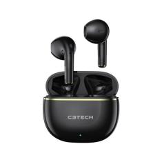 Fone De Ouvido Bluetooth C3Tech EP-TWS-30BK Preto