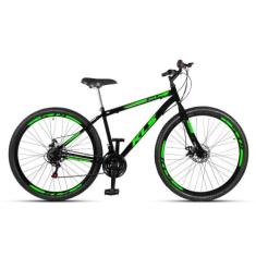 Bicicleta Aro 29 Kls Sport Gold Freio Disco Mtb 21 Marchas, Preto, Ver