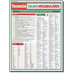 Italiano - Vocabulário - BARROS FISCHER
