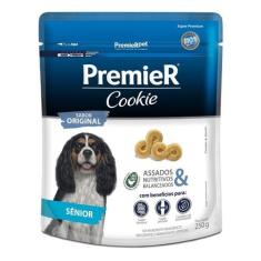 Biscoito Premier Cookie Para Cães Sênior Sabor Original 250g