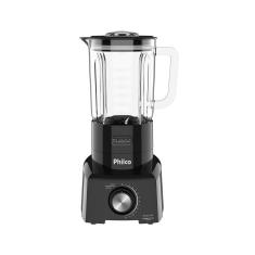 Liquidificador Philco PLQ1350 Turbo Glass Pro Maxx 6 1200W Preto 110V