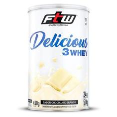 Delicious 3 Whey 450 G - Ftw (Chocolate Branco)
