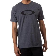 Camiseta Oakley O-Ellipse Cinza Escuro