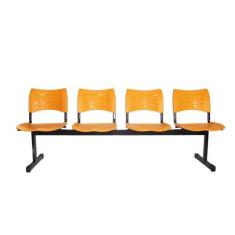 Longarina Turim 4 Lugares - Maiart, Laranja