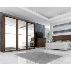 Guarda Roupa Casal Sevilha C/ 3 Esp