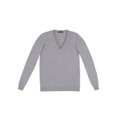 Blusão Feminino Básico Manga Longa Em Tricô E Modelagem Slim