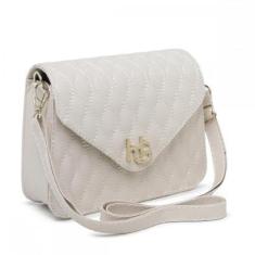 Bolsa Pequena Envelope Feminina Com Alça Transversal Fecho Botão-Feminino