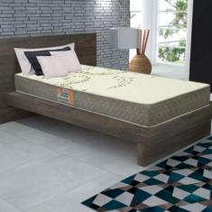 Colchão Solteiro de Espuma D28 Gazin Dunas 78x188 Double Face, Marrom