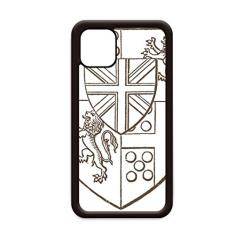 Capa Barroco Art Shield Ilustration Patter para iPhone 12 Pro Max para Apple Mini Mobile Case