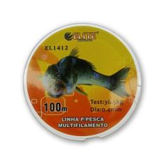 Linha De Pesca Multifilamento 40Mm Elite Ref 1412