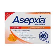 Sabonete Barra Asepxia Enxofre 80g, 80g