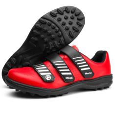 Sapatilha Sapato Tênis de Ciclismo SEM CLIP Speed Bike - WORD, Vermelh