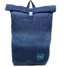 Mochila Sport Gabriela Pugliesi Jeans Azul Dmw Jeans