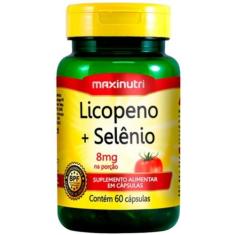 Licopeno + Selênio 60 cápsulas - Maxinutri