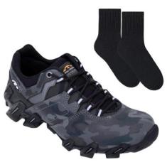 Kit Tênis Bull Terrier Axis Low II Masculino + Pa-Masculino