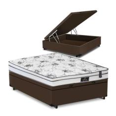 Cama Box Baú Casal + Colchão de Molas Ensacadas - Soberano - Luflex 13
