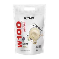 Whey Protein Concentrado W100 900G - Nutrata